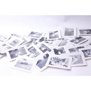 1950s Retro Children Photos, Black and White, 3x4, Family Memories, Ephemera,
